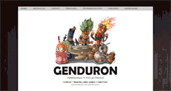 Desktop Screenshot of genduron.com